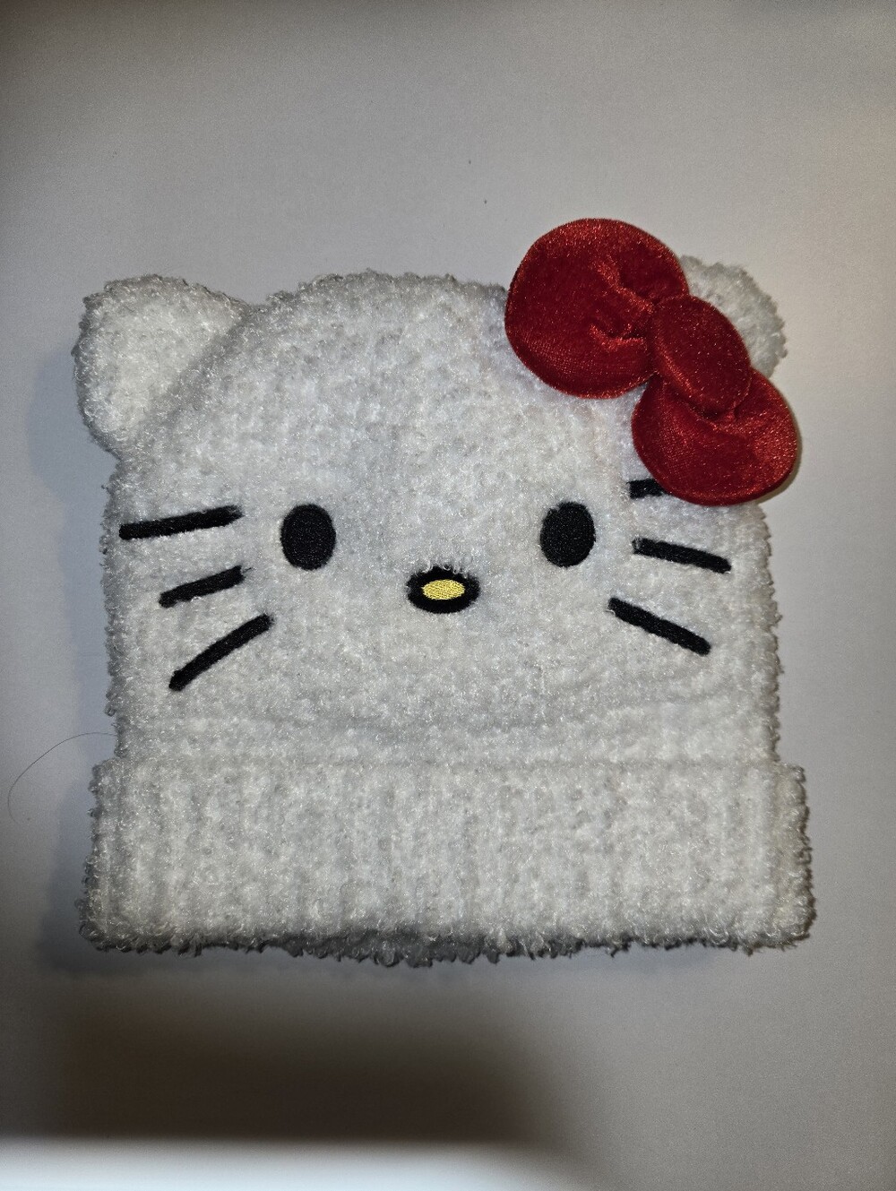 Hello Kitty Fuzzy Beanie Hat